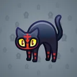 Scared Cat #3198 Scared Cat #3198