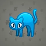 Scared Cat #3211 Scared Cat #3211