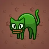 Scared Cat #3228 Scared Cat #3228