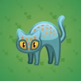 Scared Cat #3256 Scared Cat #3256