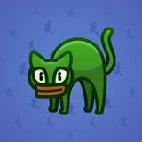 Scared Cat #3277 Scared Cat #3277