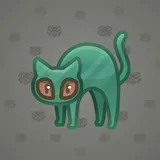 Scared Cat #3282 Scared Cat #3282