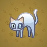 Scared Cat #3328 Scared Cat #3328