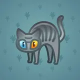 Scared Cat #3331