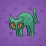 Scared Cat #3336 Scared Cat #3336