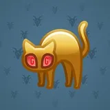 Scared Cat #3344 Scared Cat #3344