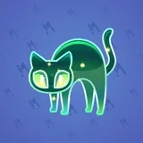 Scared Cat #3355 Scared Cat #3355