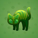 Scared Cat #3367 Scared Cat #3367