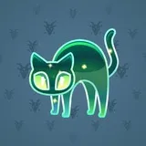 Scared Cat #3377 Scared Cat #3377