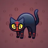 Scared Cat #3380 Scared Cat #3380