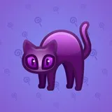 Scared Cat #3412 Scared Cat #3412