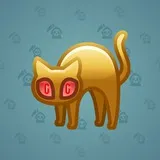 Scared Cat #3442 Scared Cat #3442