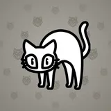Scared Cat #3448 Scared Cat #3448