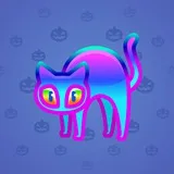 Scared Cat #3505 Scared Cat #3505
