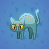 Scared Cat #3600 Scared Cat #3600