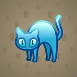 Scared Cat #3601 Scared Cat #3601