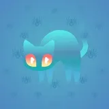 Scared Cat #3606 Scared Cat #3606