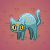 Scared Cat #3630 Scared Cat #3630