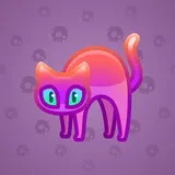 Scared Cat #3631 Scared Cat #3631