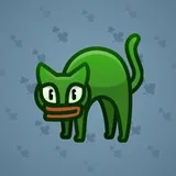 Scared Cat #3664 Scared Cat #3664