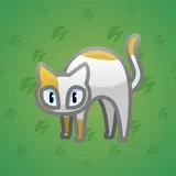 Scared Cat #3704 Scared Cat #3704