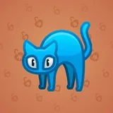Scared Cat #3709 Scared Cat #3709