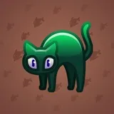 Scared Cat #3721 Scared Cat #3721