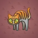Scared Cat #3726 Scared Cat #3726