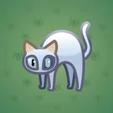 Scared Cat #3731 Scared Cat #3731