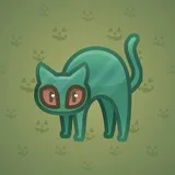 Scared Cat #3758 Scared Cat #3758