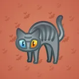 Scared Cat #376 Scared Cat #376