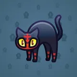 Scared Cat #3796
