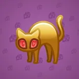 Scared Cat #3821 Scared Cat #3821
