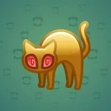 Scared Cat #3850 Scared Cat #3850