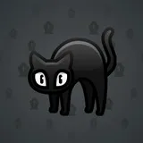 Scared Cat #3860 Scared Cat #3860