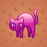 Scared Cat #3871 Scared Cat #3871