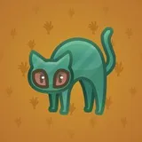 Scared Cat #3882 Scared Cat #3882