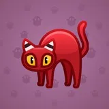 Scared Cat #3947 Scared Cat #3947
