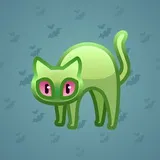 Scared Cat #4008 Scared Cat #4008