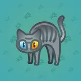 Scared Cat #401