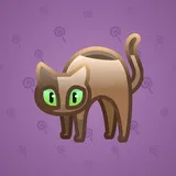 Scared Cat #4046 Scared Cat #4046