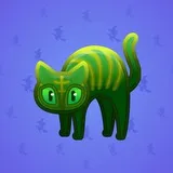 Scared Cat #4047 Scared Cat #4047