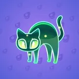 Scared Cat #4085 Scared Cat #4085