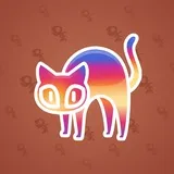 Scared Cat #4109 Scared Cat #4109