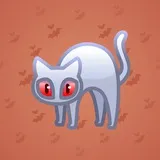 Scared Cat #4147 Scared Cat #4147