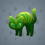 Scared Cat #4175 Scared Cat #4175