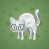 Scared Cat #4206 Scared Cat #4206