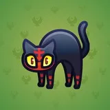 Scared Cat #4234 Scared Cat #4234