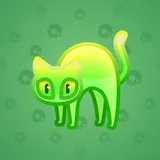 Scared Cat #4296 Scared Cat #4296