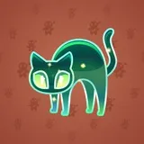 Scared Cat #4366 Scared Cat #4366